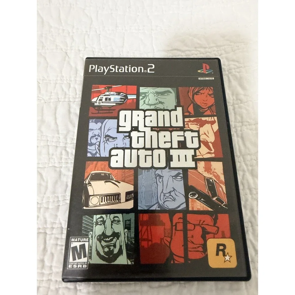 Playstation 2 Grand Theft Auto 3 Game